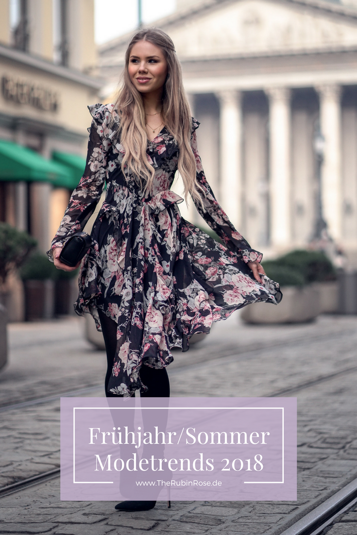 Frühjahr Sommer Fashion Trends Modetrends 2018-Pinterest