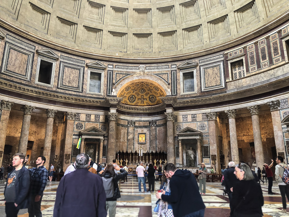 Pantheon von Innen