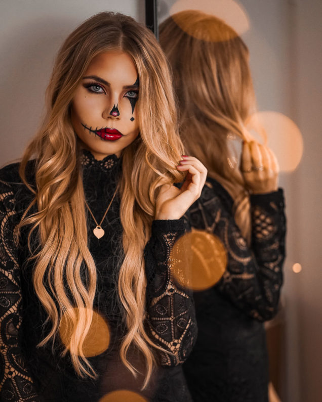 Halloween Makeup Clown - 3 einfache Ideen - TheRubinRose